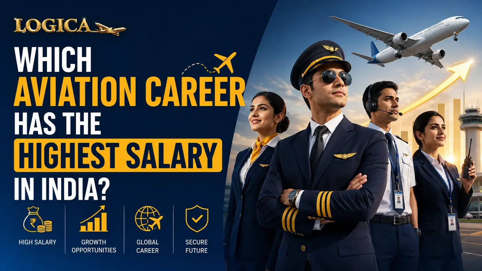 Which aviation career has the highest salary in India Which aviation career has the highest salary in India