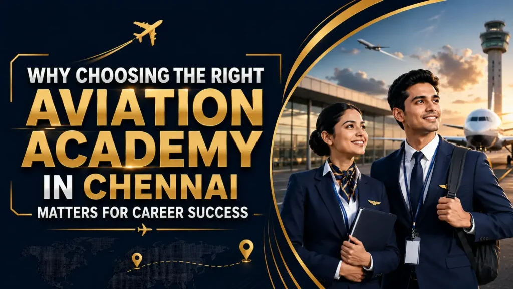 Why choosing the right aviation academy in Chennai matters for career success
